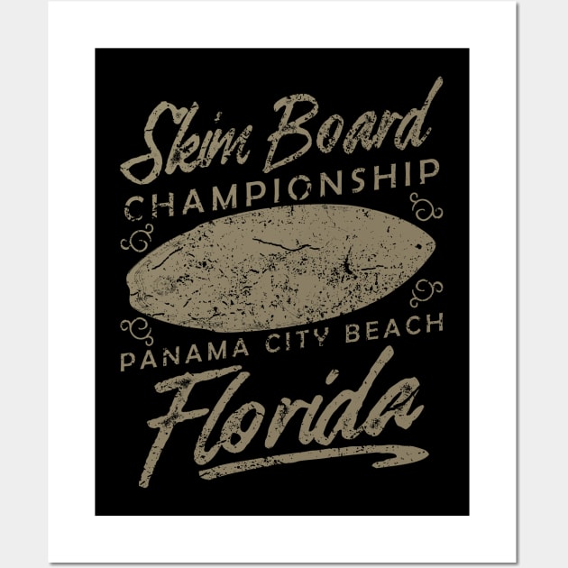 Panama City Beach Florida Skim Board Championship Wall Art by JakeRhodes